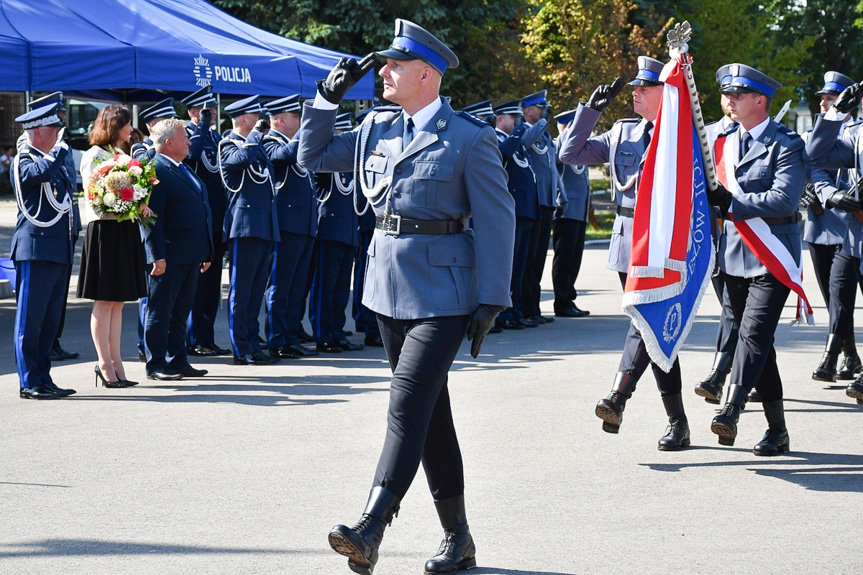 Nowo przyjęci policjanci złożyli ślubowanie