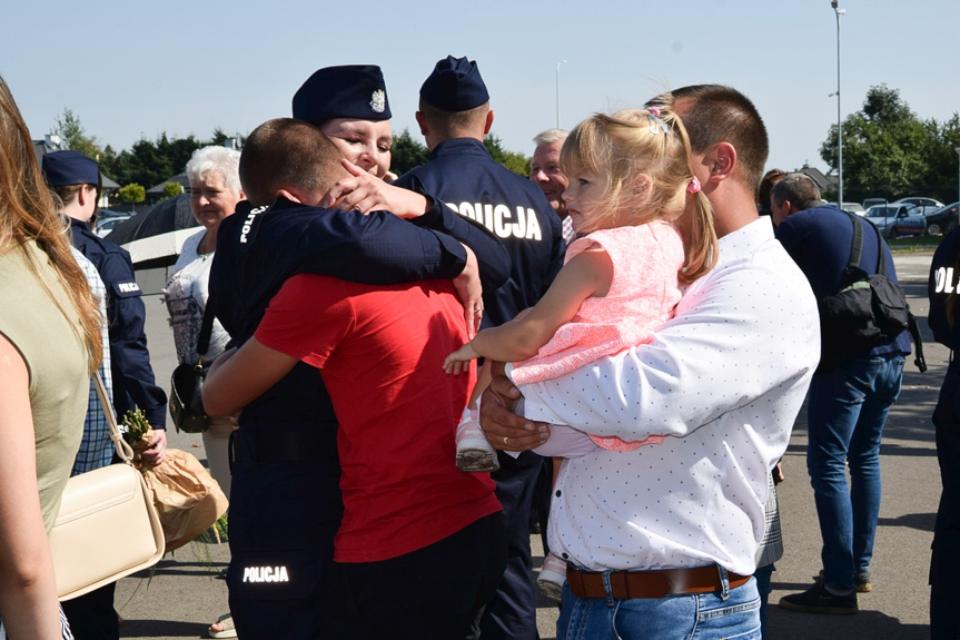 Nowo przyjęci policjanci złożyli ślubowanie