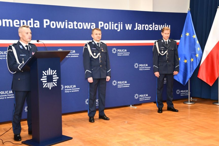 Nowy komendant policji w Jarosławiu