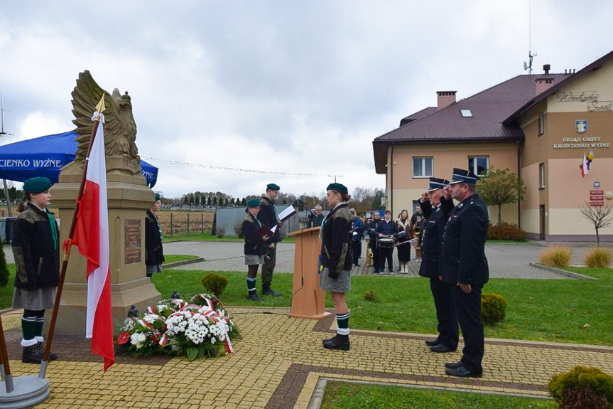 Obchody 11 listopada w Krościenku Wyżnym