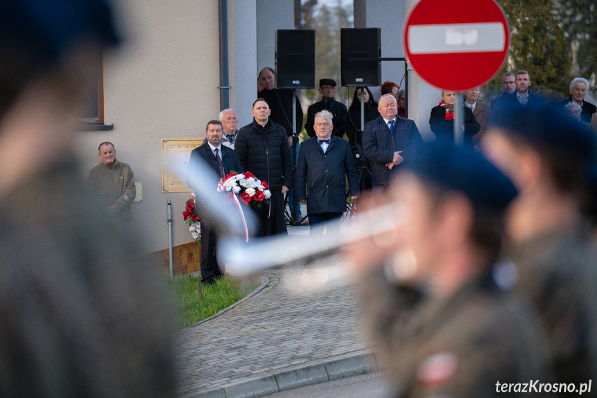 Obchody 83. rocznicy Zbrodni Katyńskiej... w Rymanowie