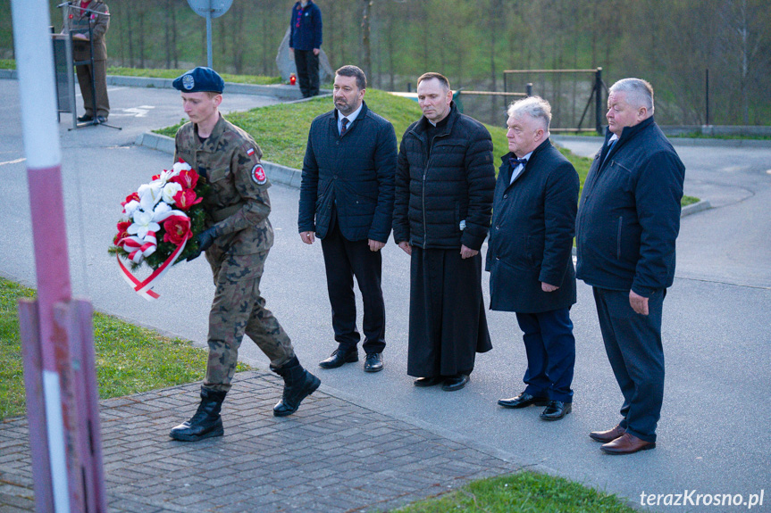 Obchody 83. rocznicy Zbrodni Katyńskiej... w Rymanowie