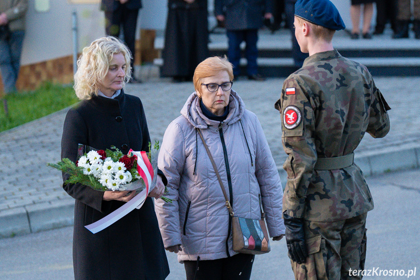 Obchody 83. rocznicy Zbrodni Katyńskiej... w Rymanowie