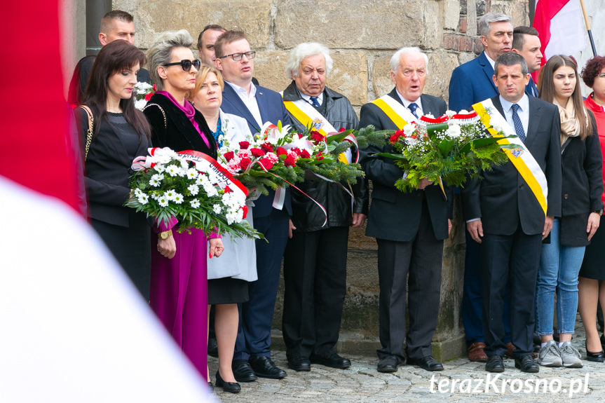 Obchody Święta Konstytucji 3 Maja w Krośnie