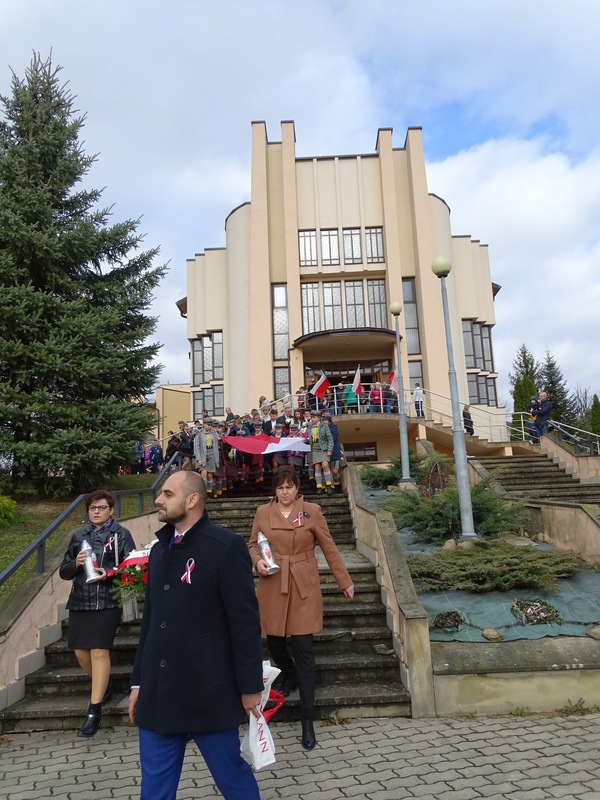 Obchody Święta Niepodległości w Łękach Dukielskich