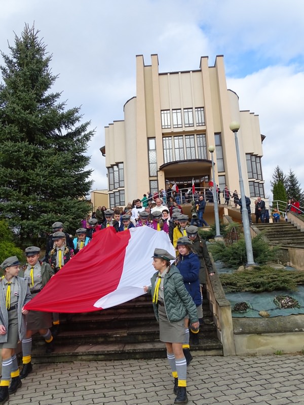 Obchody Święta Niepodległości w Łękach Dukielskich