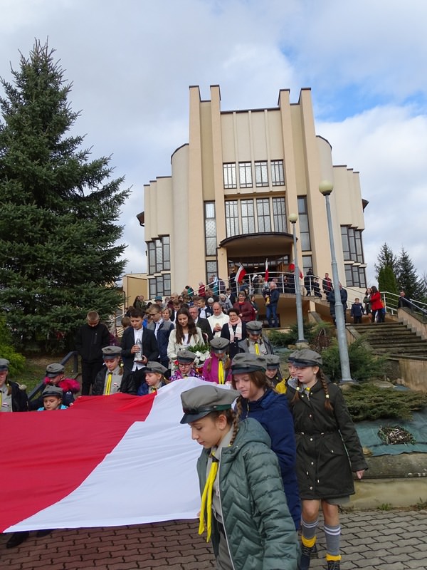 Obchody Święta Niepodległości w Łękach Dukielskich