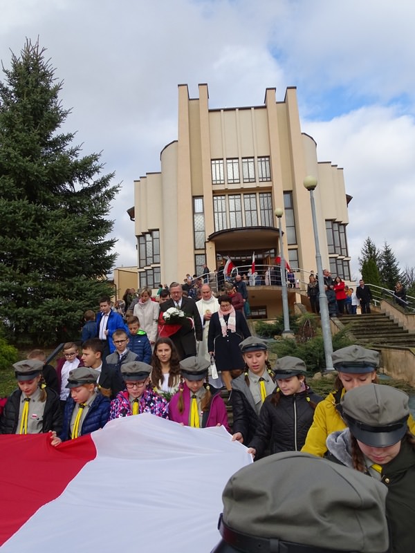 Obchody Święta Niepodległości w Łękach Dukielskich