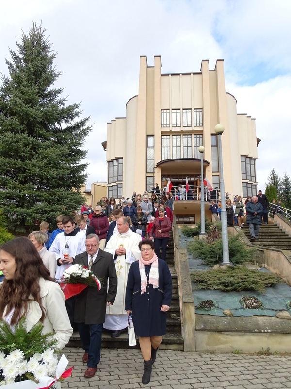 Obchody Święta Niepodległości w Łękach Dukielskich