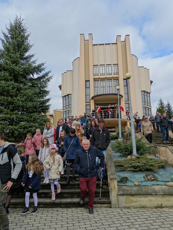 Obchody Święta Niepodległości w Łękach Dukielskich