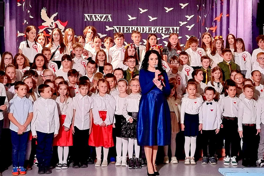 Obchody Święta Niepodległości w SP w Miejscu Piastowym