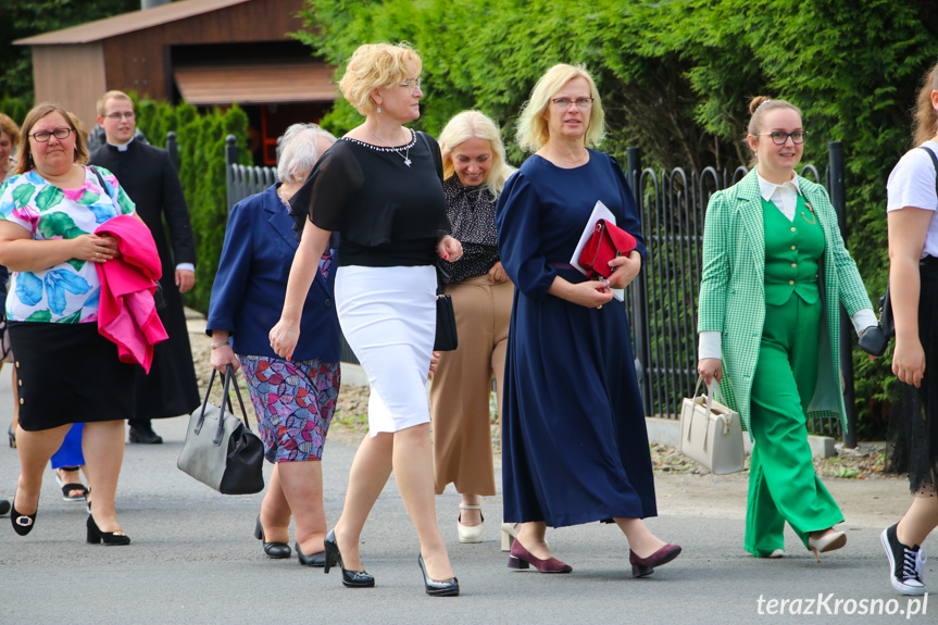 Obchody święta patronki szkoły w Dydni