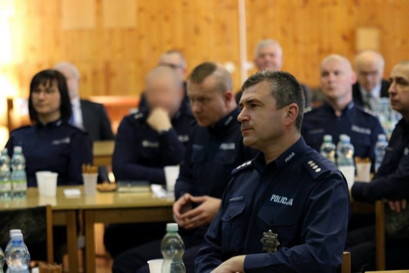 Odprawa roczna w krośnieńskiej komendzie policji