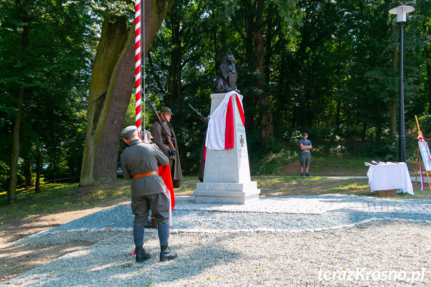 Odsłonięcie pomnika Szlaku Orląt Lwowskich