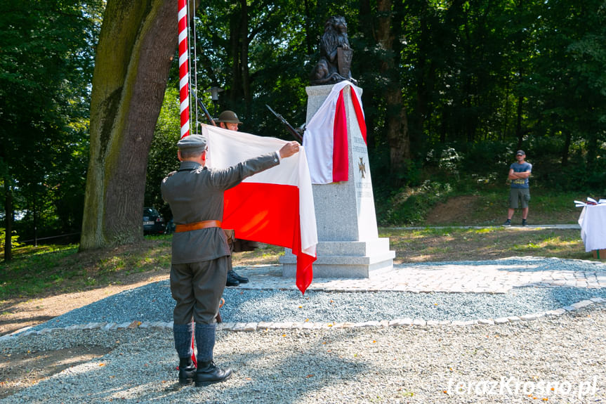 Odsłonięcie pomnika Szlaku Orląt Lwowskich