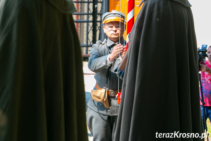 Odsłonięcie pomnika Szlaku Orląt Lwowskich