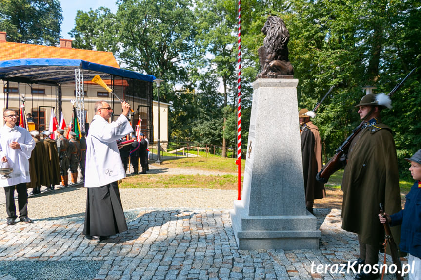 Odsłonięcie pomnika Szlaku Orląt Lwowskich