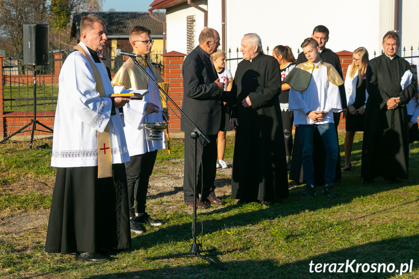 Odsłonięcie pomnika w Niżnej Łące