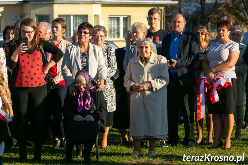 Odsłonięcie pomnika w Niżnej Łące