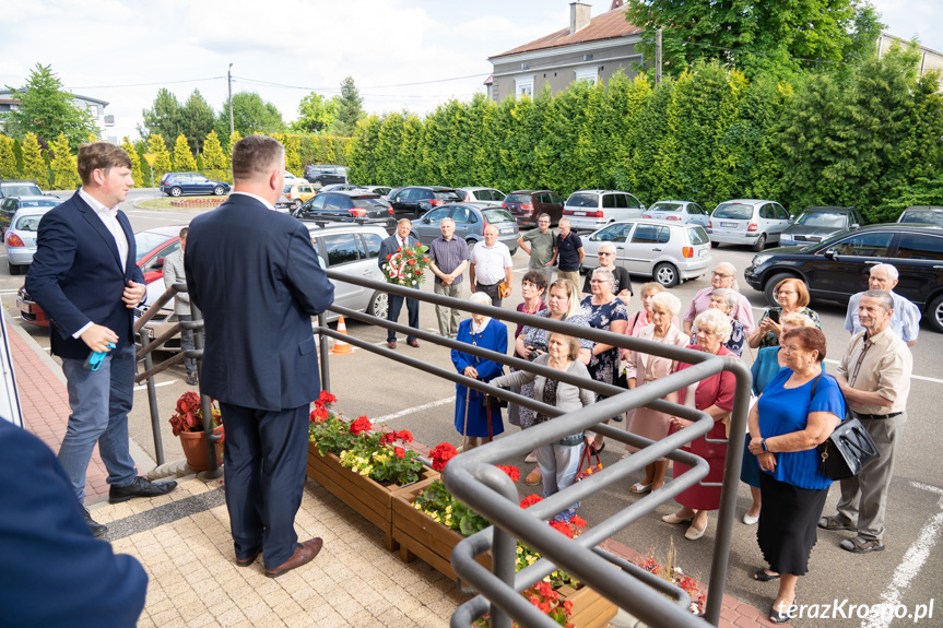 Odsłonięcie tablicy w Korczynie