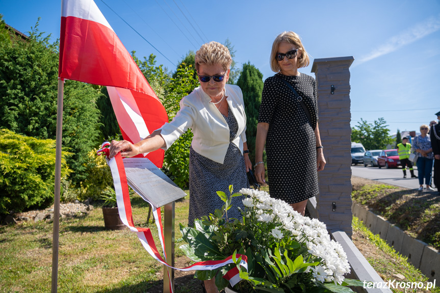 Odsłonięcie tablicy w Świerzowej Polskiej