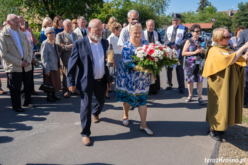 Odsłonięcie tablicy w Świerzowej Polskiej