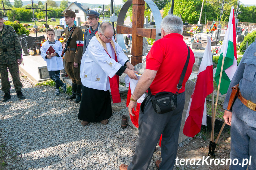 Odsłonięcie tablicy w Zręcinie