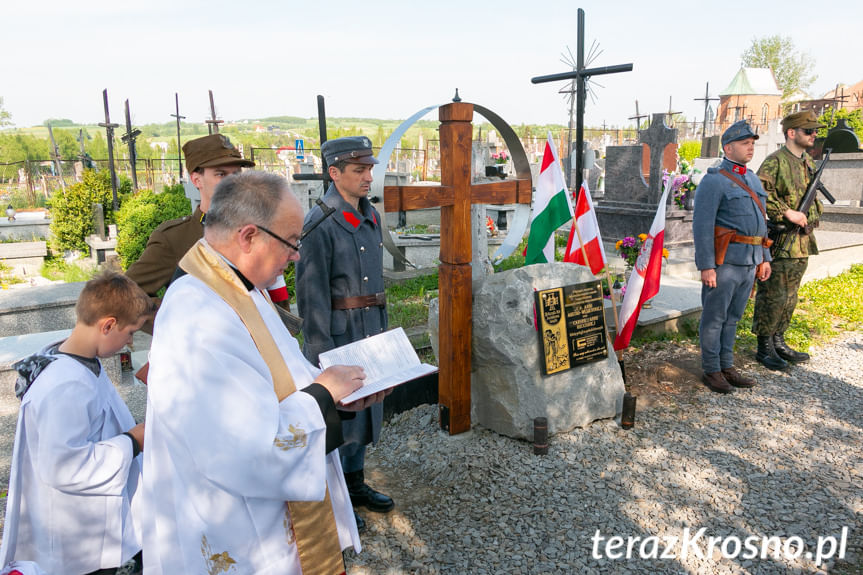 Odsłonięcie tablicy w Zręcinie