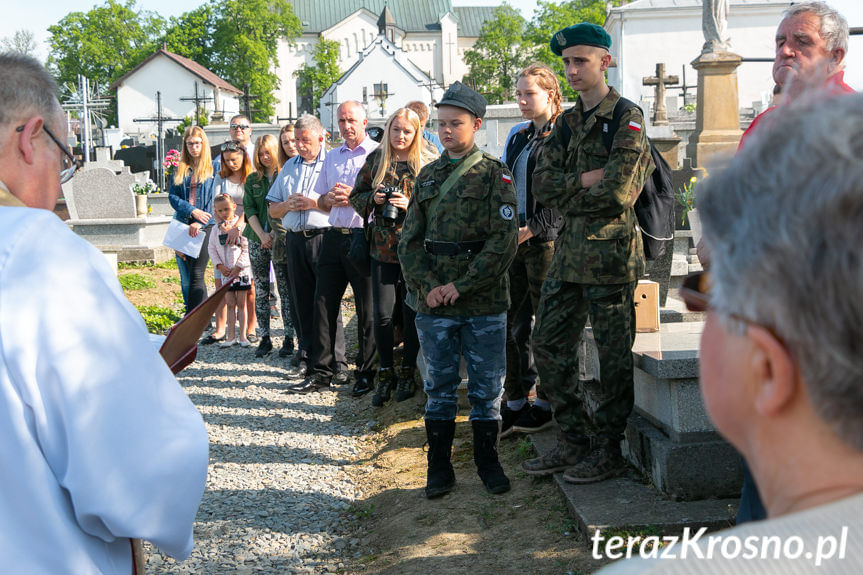 Odsłonięcie tablicy w Zręcinie