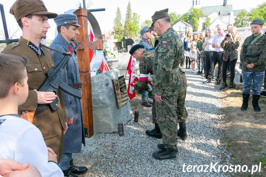 Odsłonięcie tablicy w Zręcinie