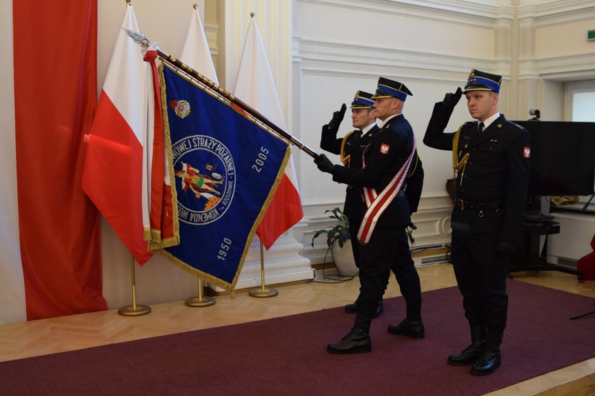 Odznaczenia dla strażaków