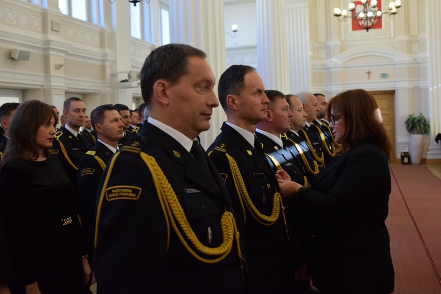 Odznaczenia dla strażaków