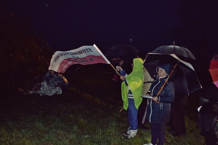 Ognisko na 1050-lecie chrztu Polski w Zręcinie