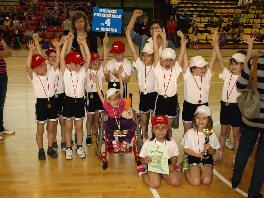 Olimpiada Integracyjna Przedszkolaków "Przez ruch do zdrowia"