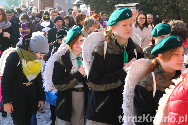 Orszak Trzech Króli 2016 w Krościenku Wyżnym