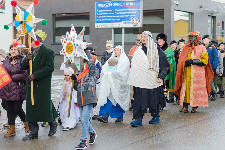 Orszak Trzech Króli w Korczynie