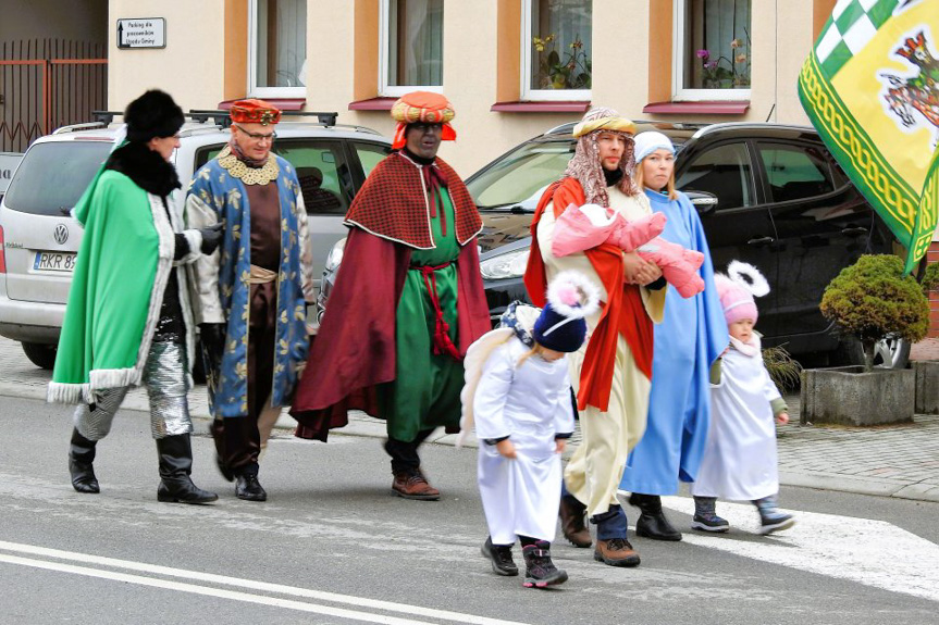 Orszak Trzech Króli w Korczynie