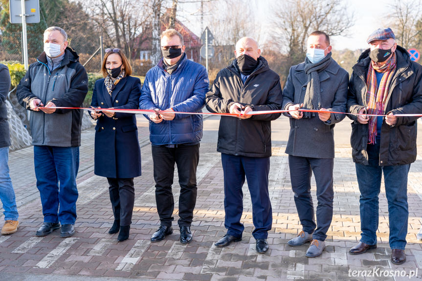 Otwarcie drogi po remoncie w Żeglcach