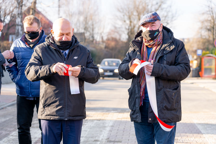 Otwarcie drogi po remoncie w Żeglcach