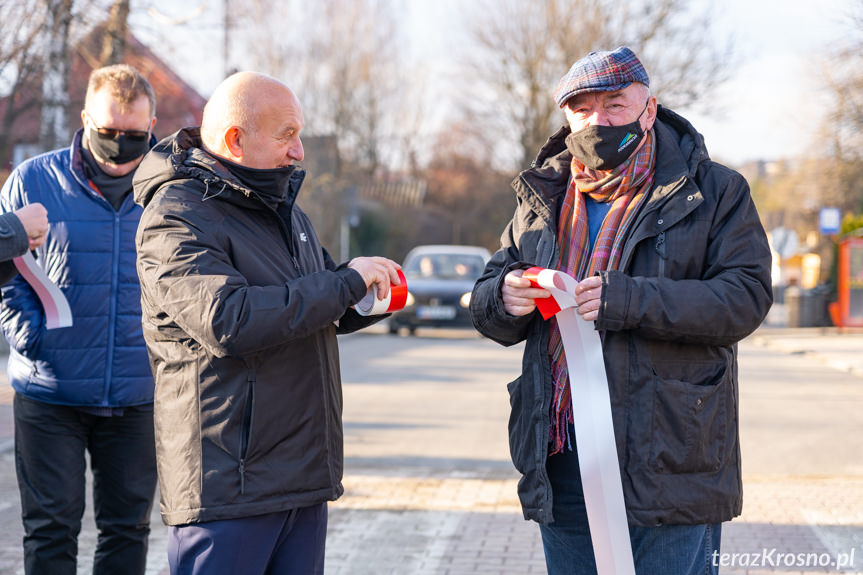 Otwarcie drogi po remoncie w Żeglcach