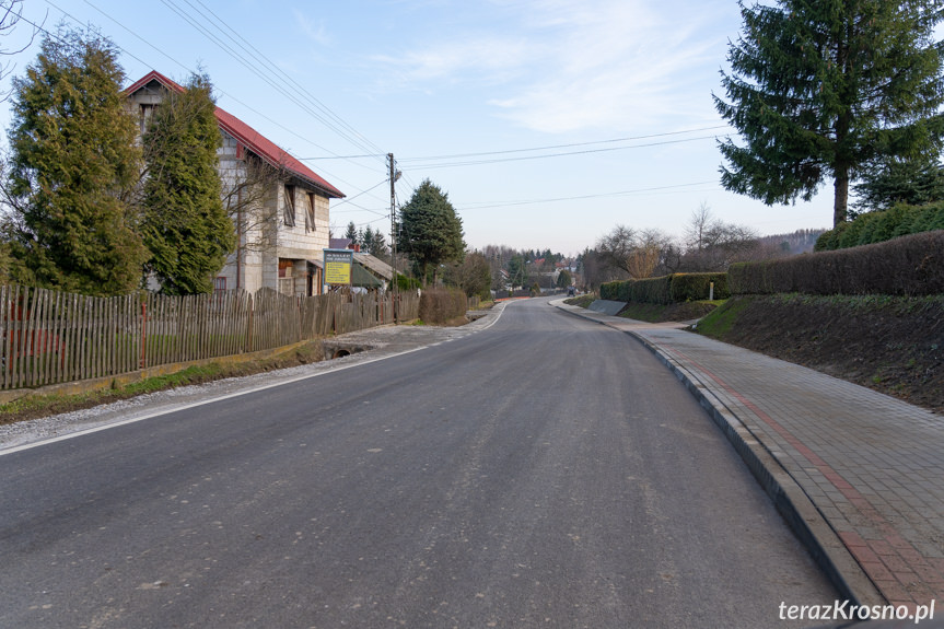 Otwarcie drogi po remoncie w Żeglcach