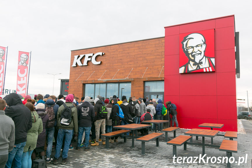 Otwarcie KFC w Krośnie