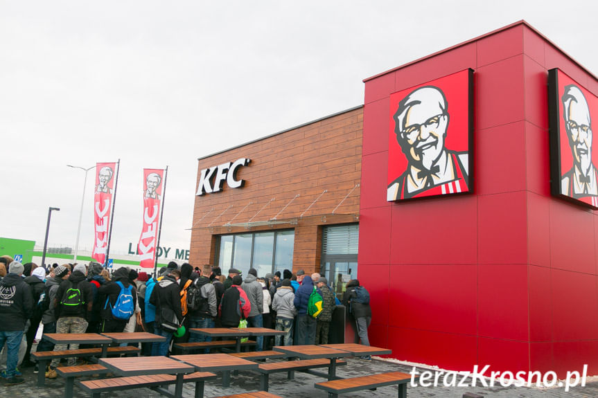 Otwarcie KFC w Krośnie