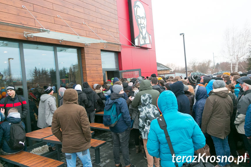 Otwarcie KFC w Krośnie