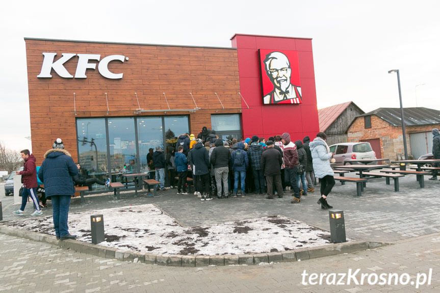 Otwarcie KFC w Krośnie