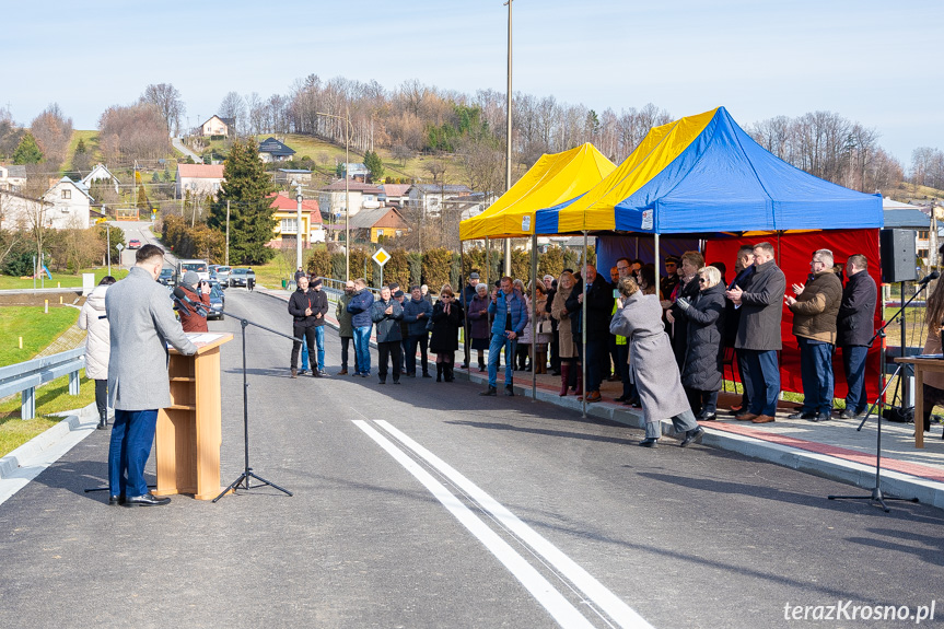 Otwarcie mostu w Krościenku Wyżnym