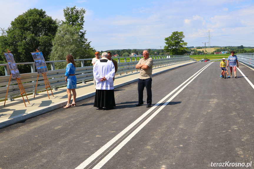 Otwarcie mostu w Łączkach Jagiellońskich