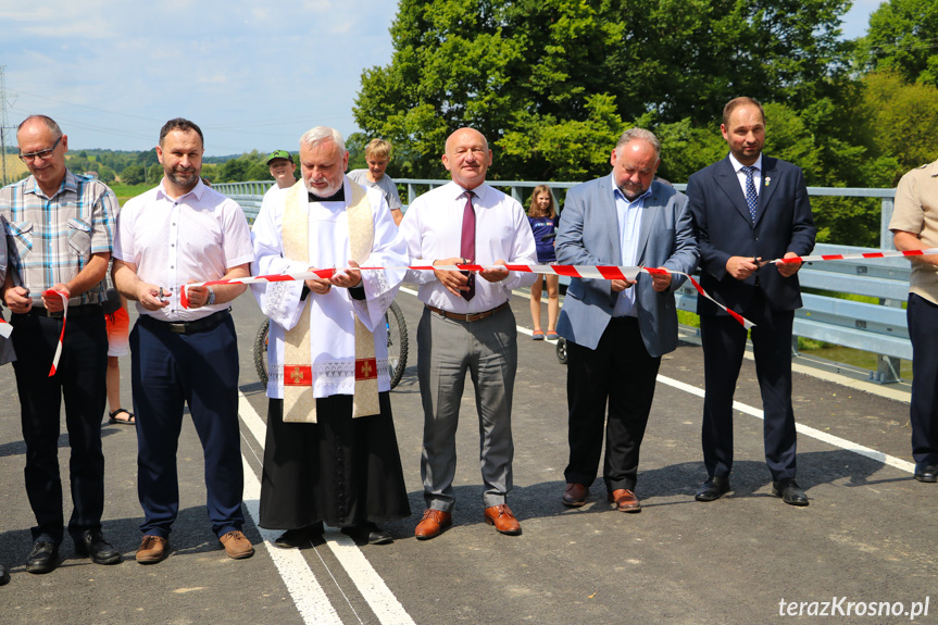 Otwarcie mostu w Łączkach Jagiellońskich