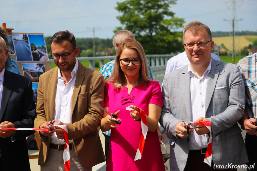 Otwarcie mostu w Łączkach Jagiellońskich