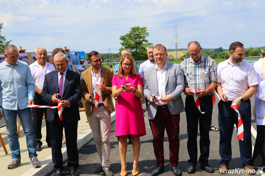 Otwarcie mostu w Łączkach Jagiellońskich